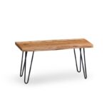 Aaravreddy Wood Bench - Image 2