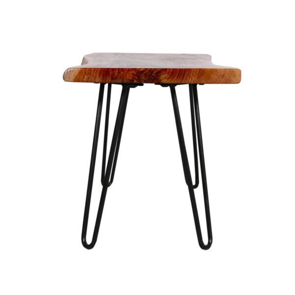 Aaravreddy Wood Bench - Image 5