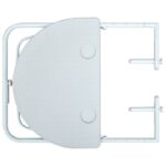 White Aulani Fliptop Outdoor Table - Image 2