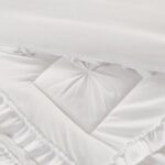 Dahlstrom Solid Quilt Set with Tufted Diamond Ruffles - Image 4
