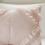 Dahlstrom Solid Quilt Set with Tufted Diamond Ruffles - Image 8
