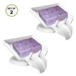 Evelots Waterfall Soap Dish (Set of 2)