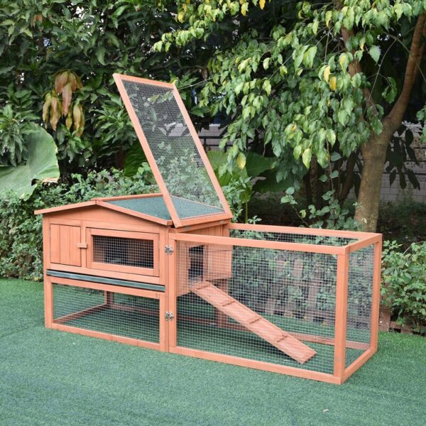 Heller Weather Resistant Hutch with Ramp - Image 2