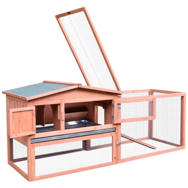 Heller Weather Resistant Hutch with Ramp - Image 3