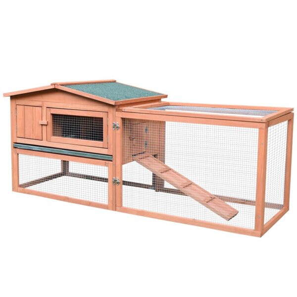 Heller Weather Resistant Hutch with Ramp - Image 4