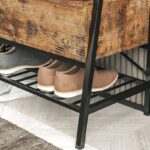 Industrial Shoe Storage Cabinet Bench - Image 4