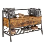 Industrial Shoe Storage Cabinet Bench - Image 7
