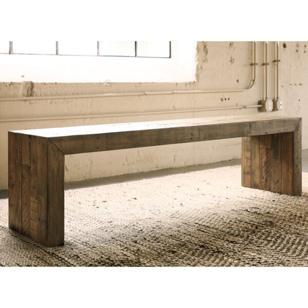 Janenna Solid Wood Bench - Image 3