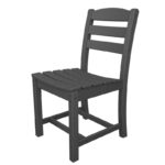 Slate Gray La Casa Café Patio Dining Chair (Set of 2) - Image 2