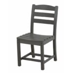 Slate Gray La Casa Café Patio Dining Chair (Set of 2)