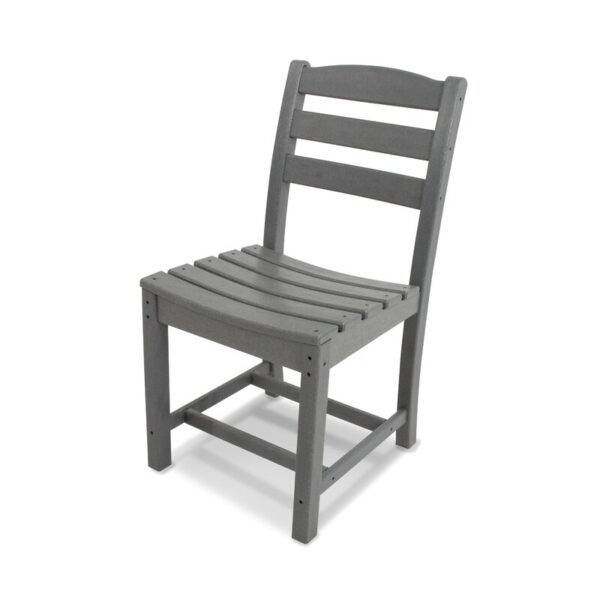 Slate Gray La Casa Café Patio Dining Chair (Set of 2) - Image 3