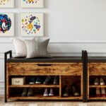 Lookebill Shoe Storage Bench - Image 6