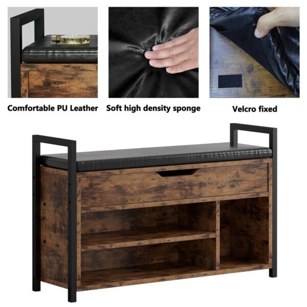 Lookebill Shoe Storage Bench - Image 7