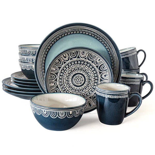 Mistana™ Jayda Stoneware Dinnerware Set - Service for 4 - Image 2