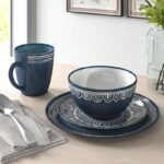 Mistana™ Jayda Stoneware Dinnerware Set - Service for 4
