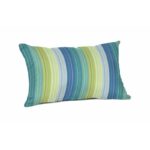 Seville Seaside Paradigm Striped Sunbrella® Indoor/Outdoor Throw Pillow - Image 2