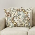 Shadella Paisley Indoor/Outdoor Throw Pillow (Set of 2) - Image 2