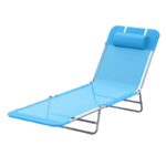 Shelly Outdoor Metal Chaise Lounge - Image 6
