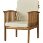 Solid Wood 4 - Person Seating Group with Cushions - Image 6