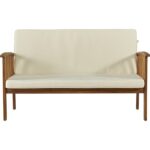 Solid Wood 4 - Person Seating Group with Cushions - Image 7