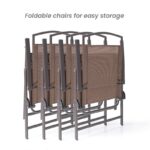 Spirit Square 4 - Person Outdoor Dining Set - Image 8