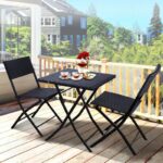 Square 2 - Person Outdoor Dining Set (Set of 2) - Image 2