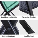 Square 2 - Person Outdoor Dining Set (Set of 2) - Image 5