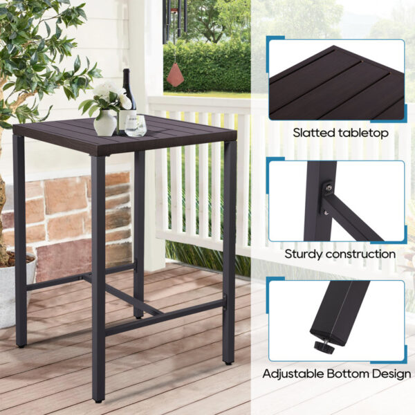 Square 2 - Person Outdoor Dining Set - Image 5