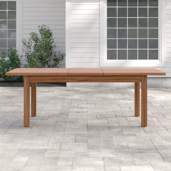 Statler Extendable Outdoor Dining Table - Image 4
