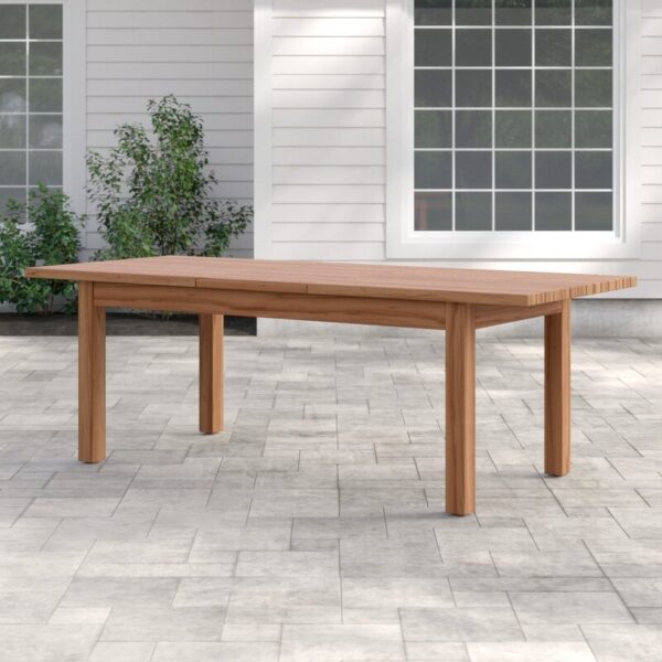 Statler Extendable Outdoor Dining Table - Image 5