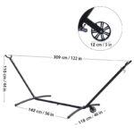 Steel Portable Hammock Stand - Image 8