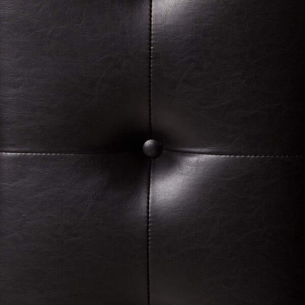 Stephentown Faux Leather Bench - Image 4