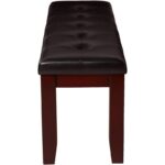 Stephentown Faux Leather Bench - Image 5