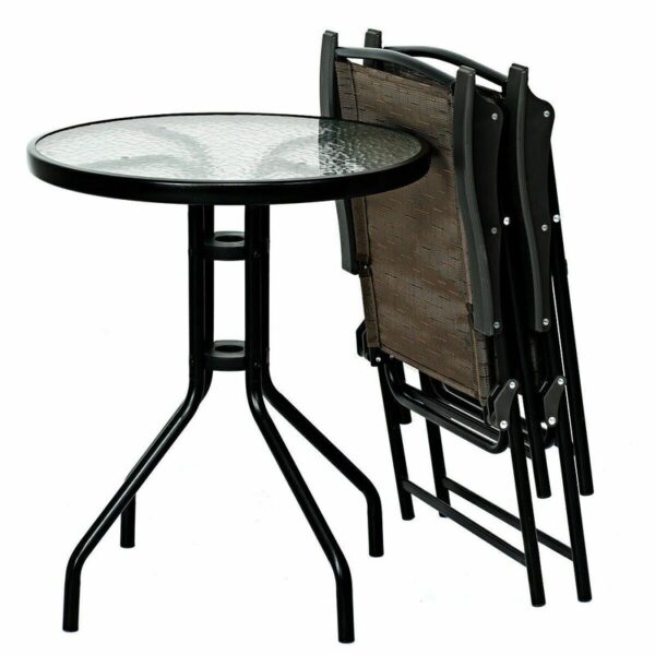 Stilton Round 2 - Person Outdoor Dining Set - Image 2