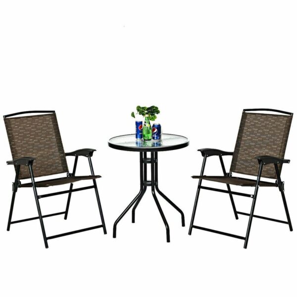 Stilton Round 2 - Person Outdoor Dining Set - Image 3