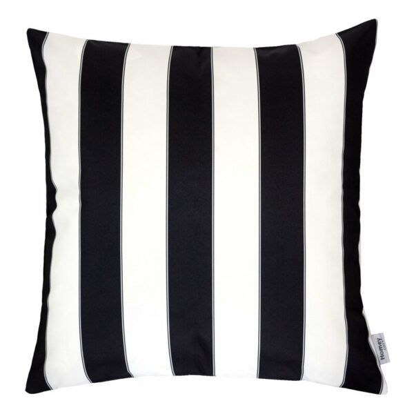 Striped Indoor/Outdoor Throw Pillow - Image 4