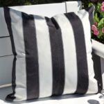 Striped Indoor/Outdoor Throw Pillow