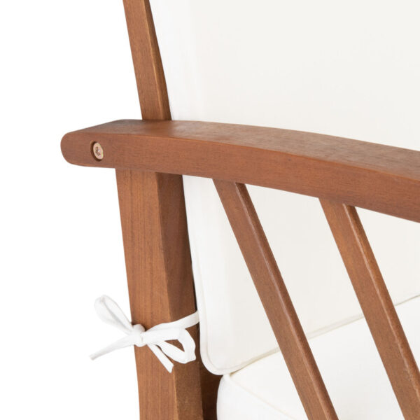 Studer Solid Wood 4 - Person Seating Group with Cushions - Image 6