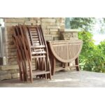 Suki Eucalyptus Fliptop Outdoor Dining Table - Image 3