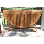 Suki Eucalyptus Fliptop Outdoor Dining Table - Image 4