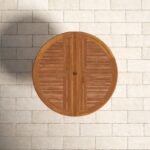 Suki Eucalyptus Fliptop Outdoor Dining Table - Image 6