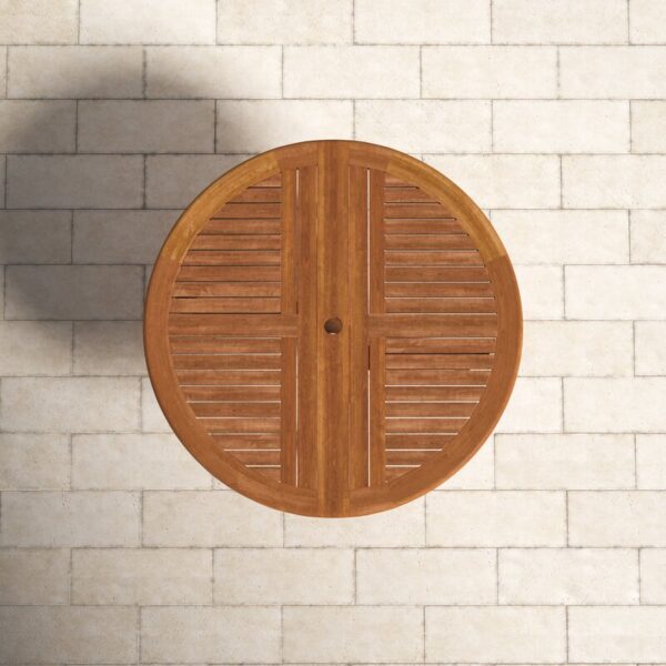 Suki Eucalyptus Fliptop Outdoor Dining Table - Image 6