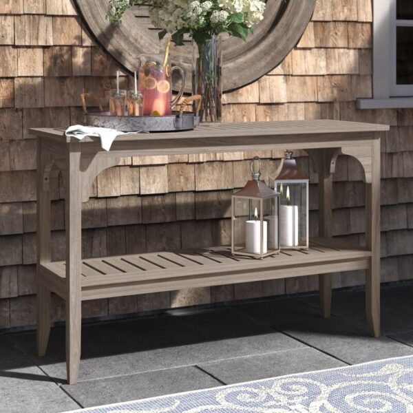 Summerton Teak Outdoor Buffet & Console Table - Image 2