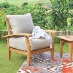 Summerton Teak Patio Chair with Cushions - Image 3