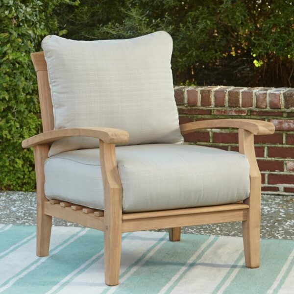 Summerton Teak Patio Chair with Cushions - Image 5
