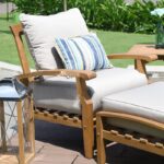 Summerton Teak Patio Chair with Cushions - Image 6
