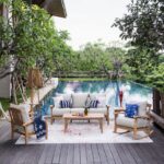 Summerton Teak Patio Chair with Cushions - Image 7