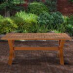 Talia Eucalyptus Outdoor Dining Table - Image 5