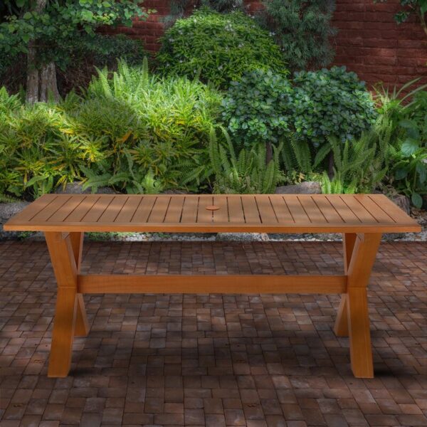 Talia Eucalyptus Outdoor Dining Table - Image 5