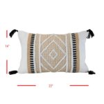 Tassels Indoor/Outdoor Throw Pillow - Image 5